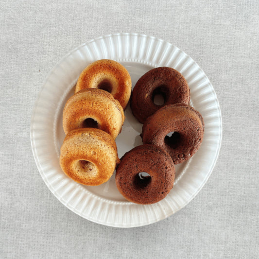 4毒抜きドーナツ(小麦、植物油、乳製品、砂糖抜き)