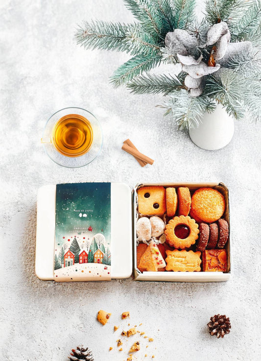 クリスマスクッキー缶