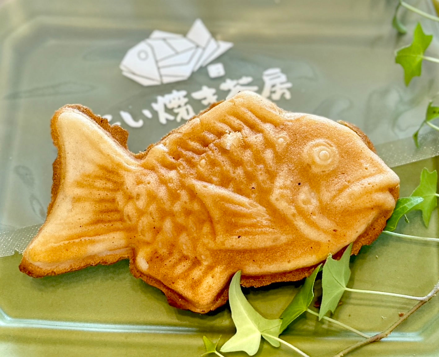 たい焼き茶房さんの米粉たい焼き（2個）