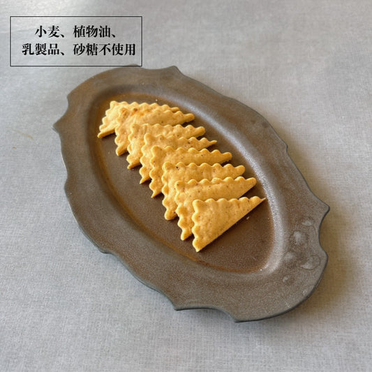 4毒抜き黒胡椒クラッカー（小麦、植物油、乳製品、砂糖抜き）